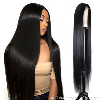 150% 180% Density HD Full Lace Human Hair Wigs For Black Women,Wholesale Brazilian Virgin Hair Transparent Lace Front Wig
